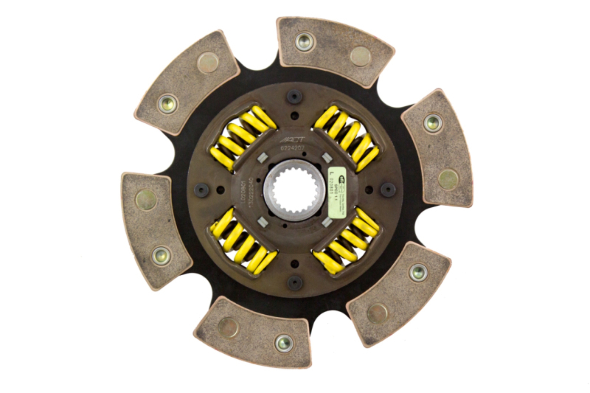 Picture of ACT 6 Pad Sprung Race Clutch Disc