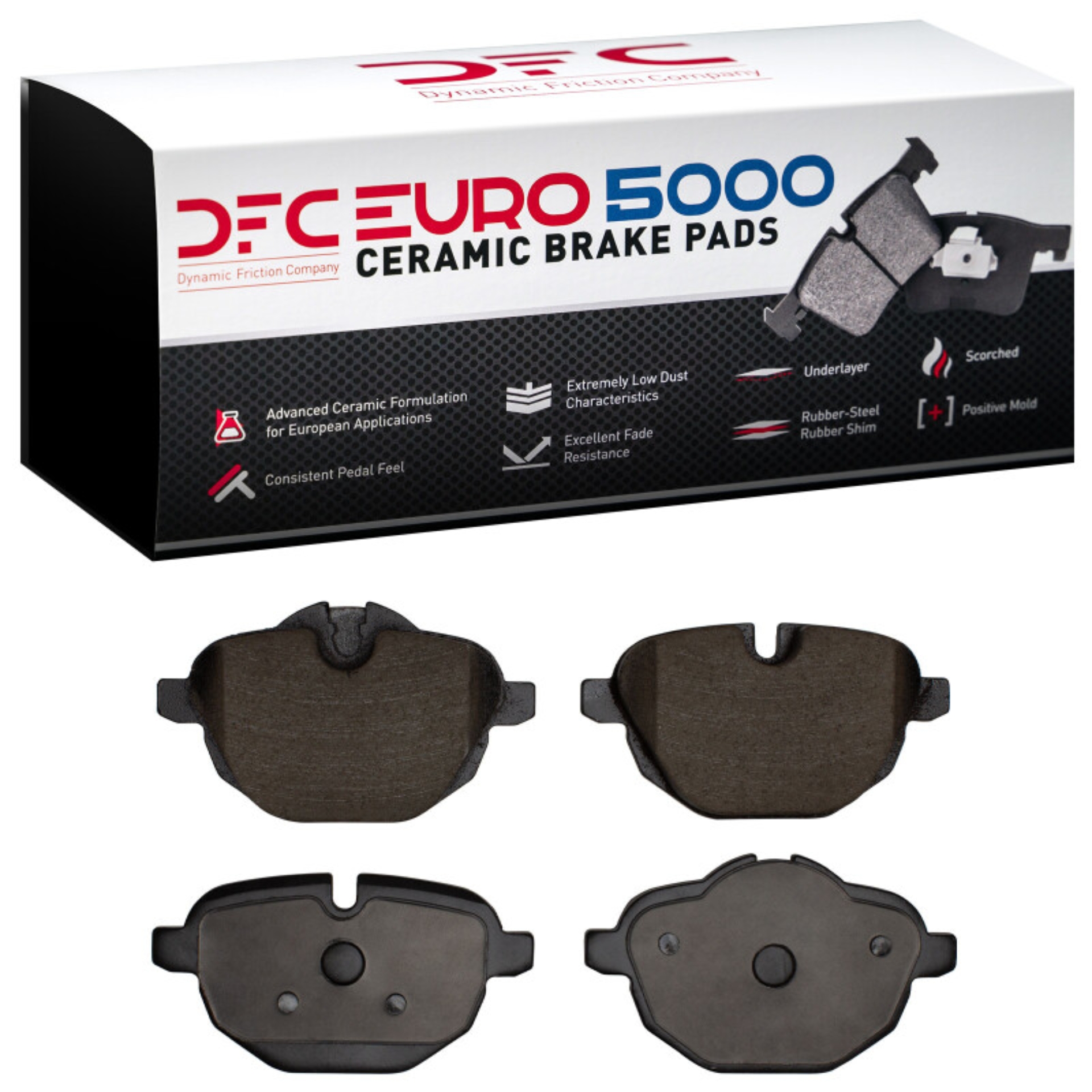 Picture of DFC 11-25 BMW 530i Rear Euro 5000 Ceramic Brake Pads