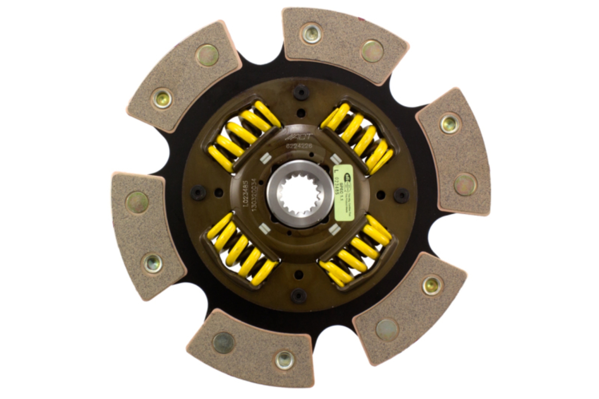 Picture of ACT 6 Pad Sprung Race Clutch Disc