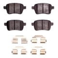 Picture of DFC 14-19 Fiat 500L Rear Euro 5000 Ceramic Brake Pads and Hardware Kit