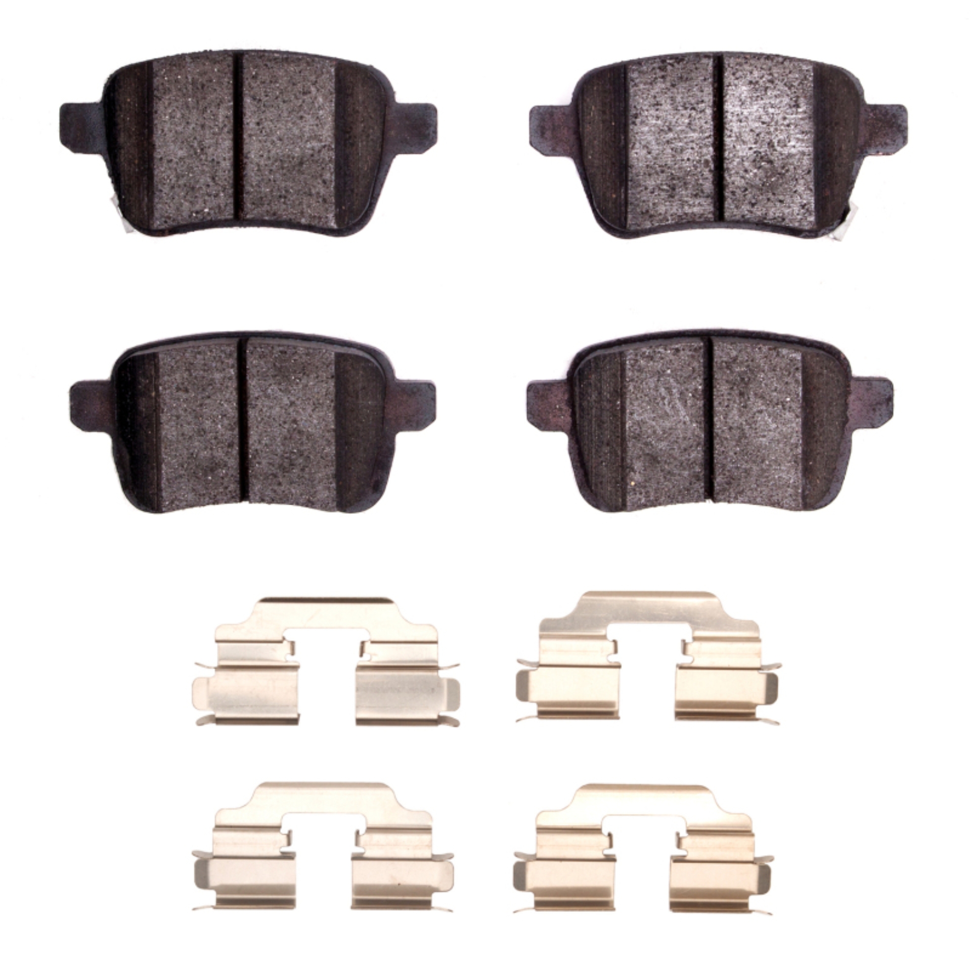 Picture of DFC 14-19 Fiat 500L Rear Euro 5000 Ceramic Brake Pads and Hardware Kit