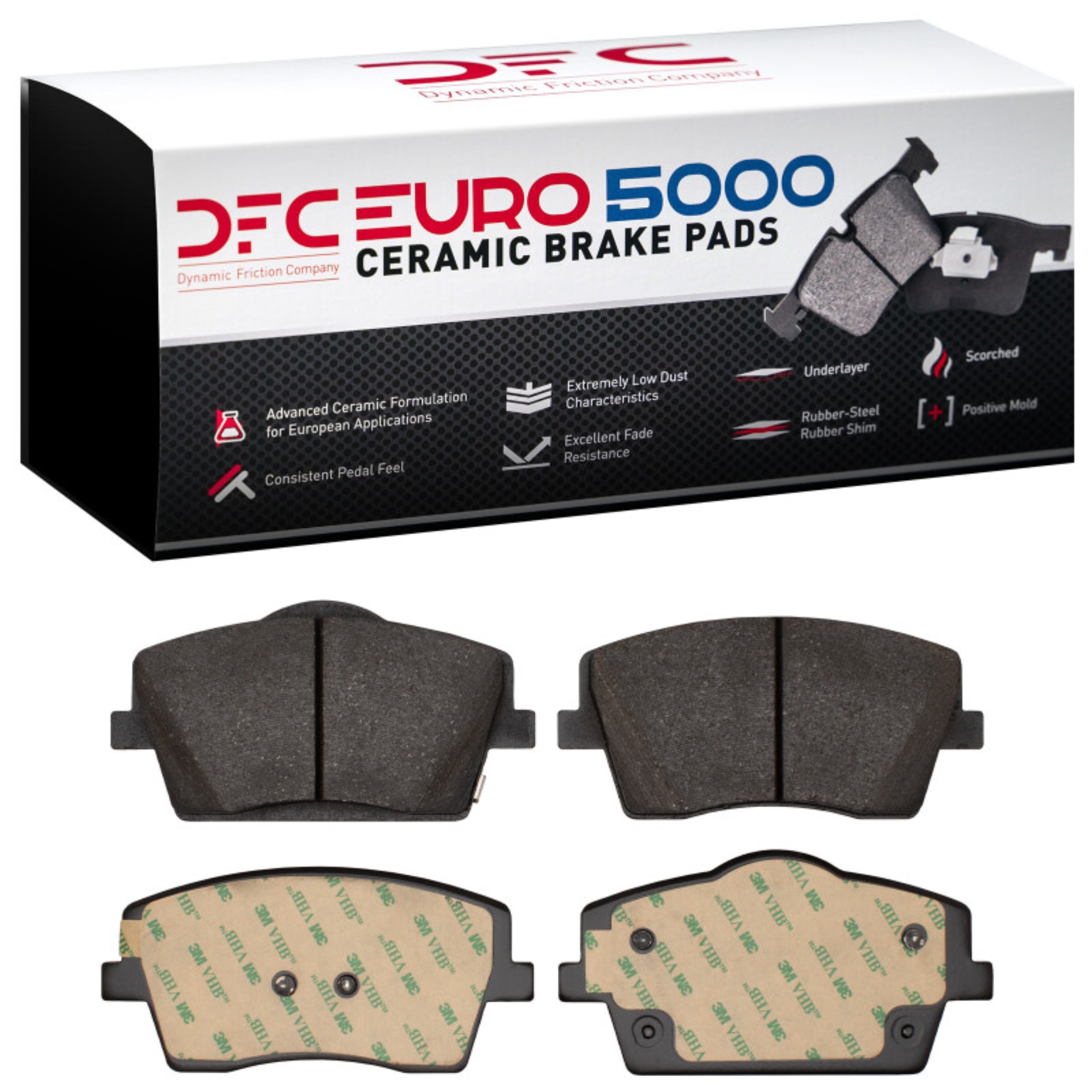 Picture of DFC 19-25 Volvo XC40/EX30 Front Euro 5000 Ceramic Brake Pads