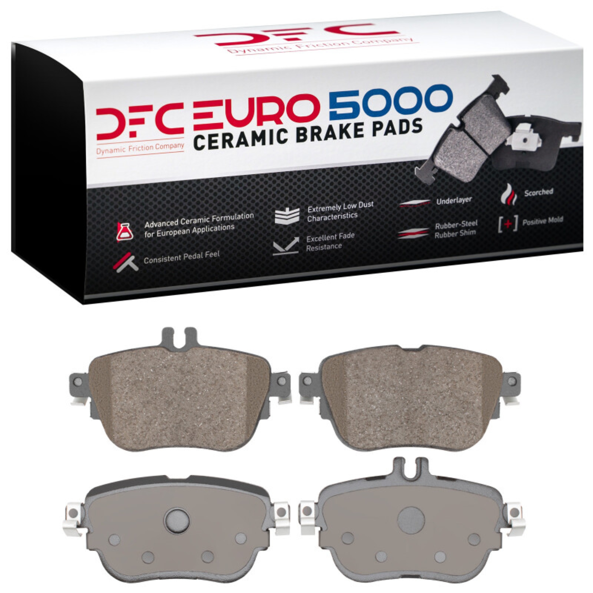 Picture of DFC 17-23 Mercedes-Benz E250 Rear Euro 5000 Ceramic Brake Pads