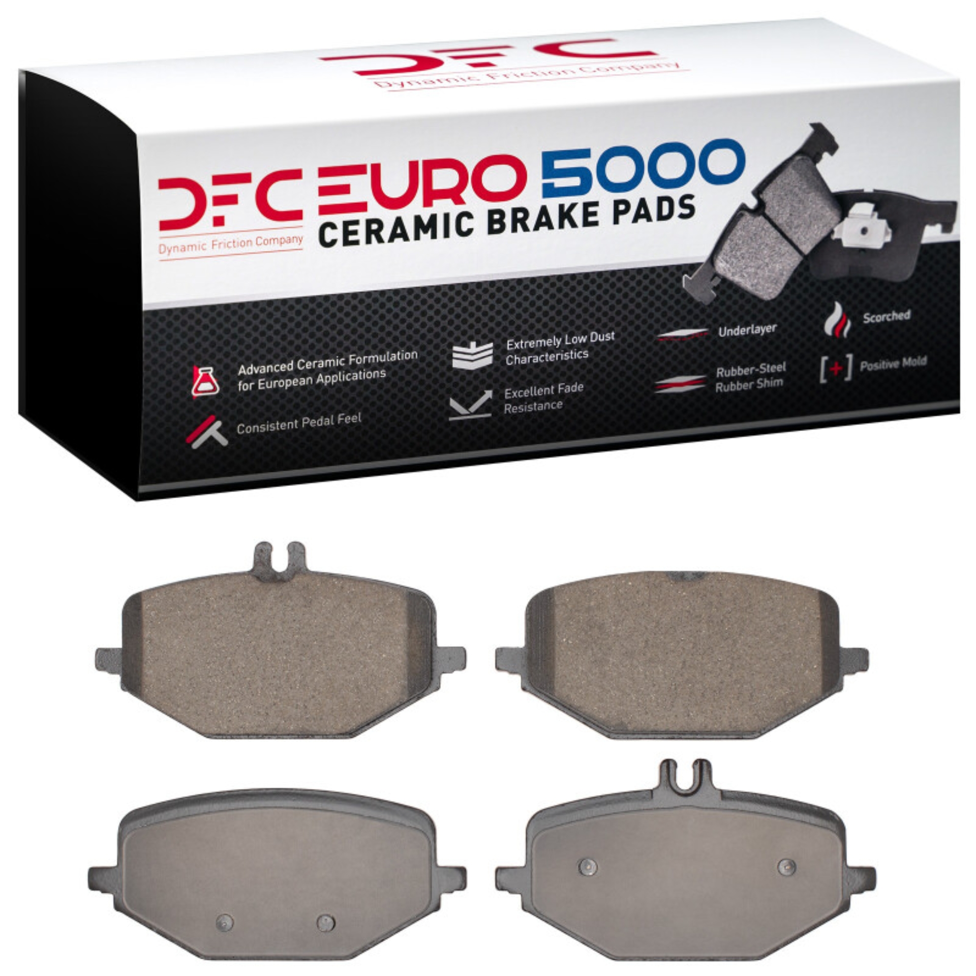 Picture of DFC 19-26 Mercedes-Benz GLE53 AMG Rear Euro 5000 Ceramic Brake Pads