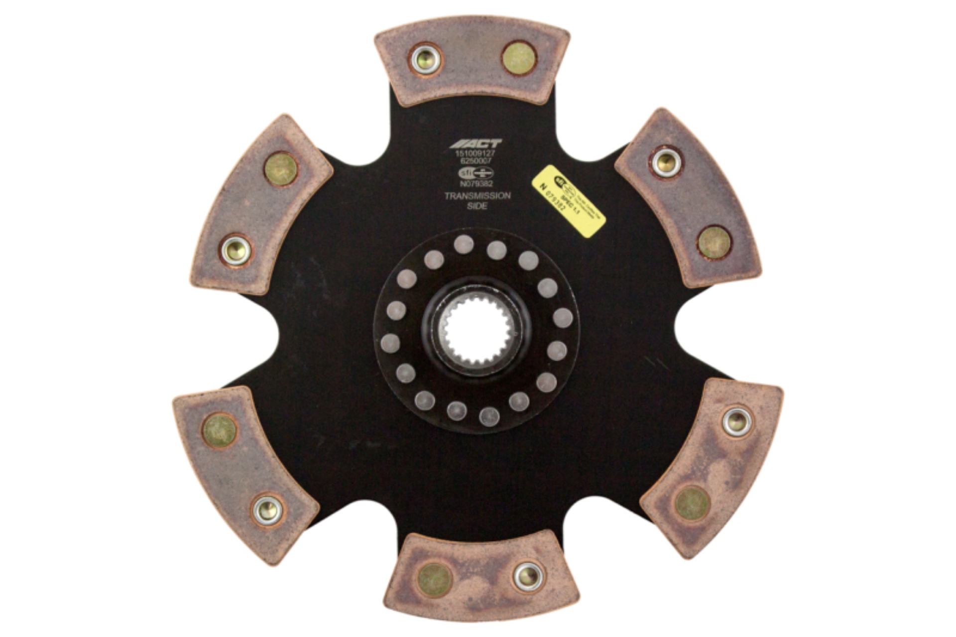 Picture of ACT 6 Pad Rigid Race Clutch Disc