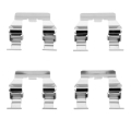 Picture of DFC 85-89 Acura INTEGRA Front Premium Hardware Kit
