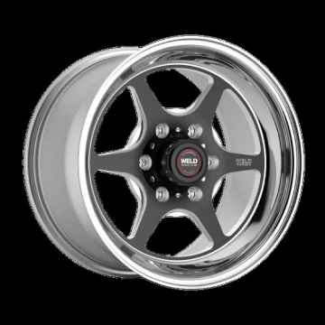 Picture of Weld S79 HD S79 20x7in / 6x139.7 BP / 4.5in BS Black Center - Polished Shell Wheel