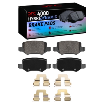 Picture of DFC 01-11 Mercedes-Benz A190 (Mexico) Rear 4000 HybriDynamic Brake Pads and Hardware Kit