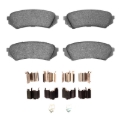 Picture of DFC 98-07 Lexus LX470 Rear 4000 HybriDynamic Brake Pads and Hardware Kit
