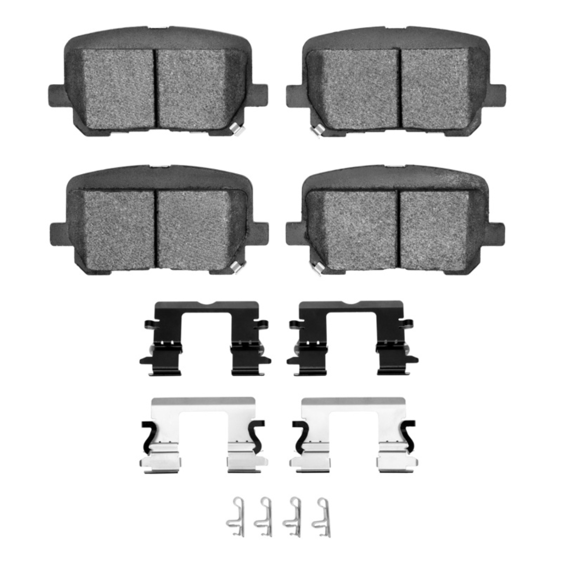 Picture of DFC 14-23 Dodge Charger Rear 4000 HybriDynamic Brake Pads and Hardware Kit