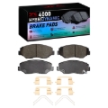 Picture of DFC 12-15 Honda Civic Front 4000 HybriDynamic Brake Pads and Hardware Kit