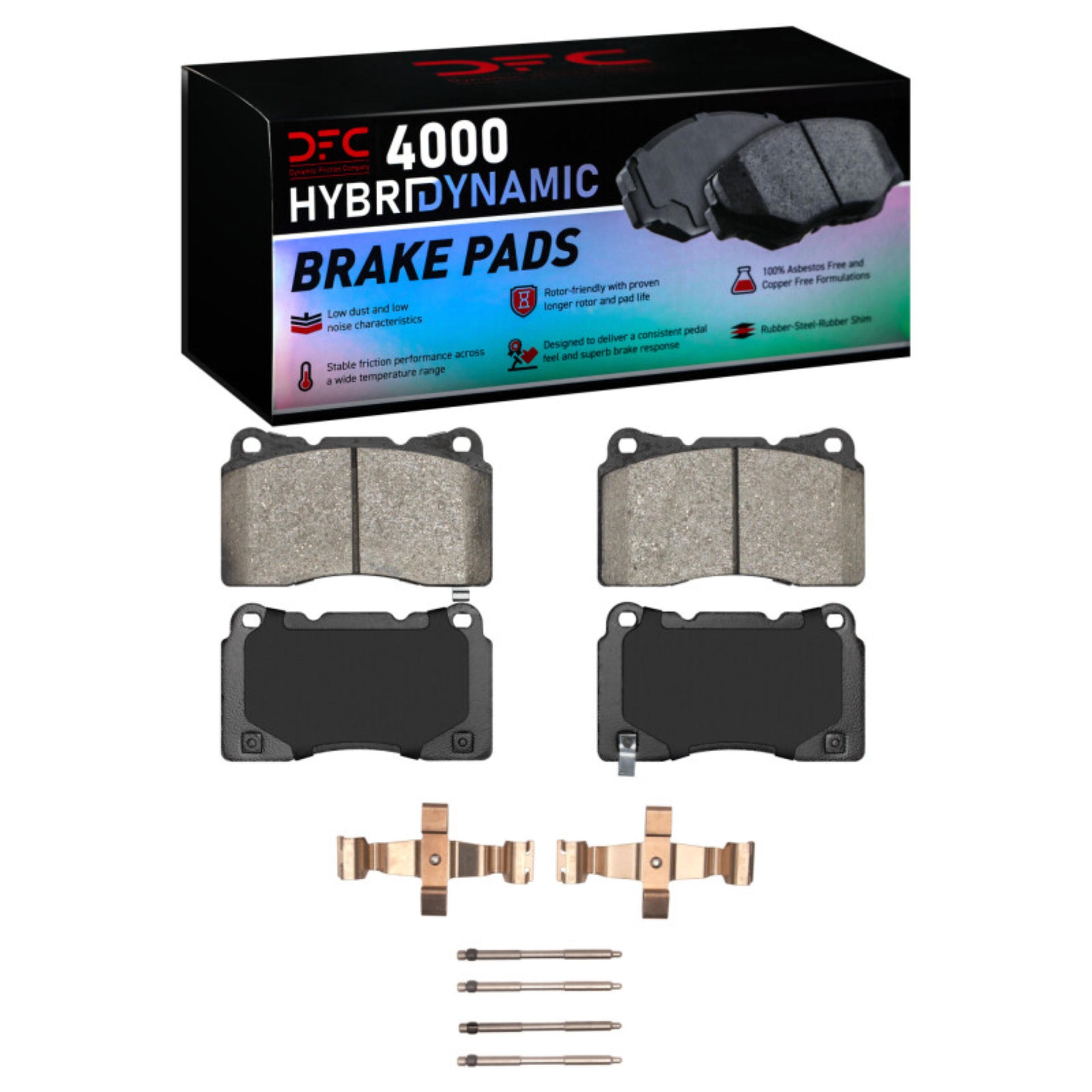 Picture of DFC 13-20 Buick Regal Front 4000 HybriDynamic Brake Pads and Hardware Kit