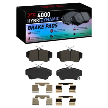 Picture of DFC 01-10 Chrysler PT Cruiser Front 4000 HybriDynamic Brake Pads and Hardware Kit