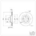 Picture of DFC 10-16 Hyundai Genesis Coupe Front Brake Rotor
