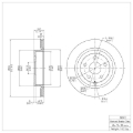 Picture of DFC 08-17 Chevrolet SS Rear Brake Rotor