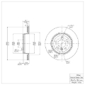 Picture of DFC 04-10 BMW 525I (USA/Canada) Rear Brake Rotor