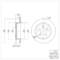 Picture of DFC 03-07 Jeep TJ (Canada - See Wrangler for US) Rear GeoSPEC Coated Rotor