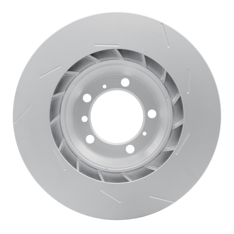 Picture of DFC 10-16 Porsche Panamera Left Rear GeoSPEC Coated Rotor - Slotted