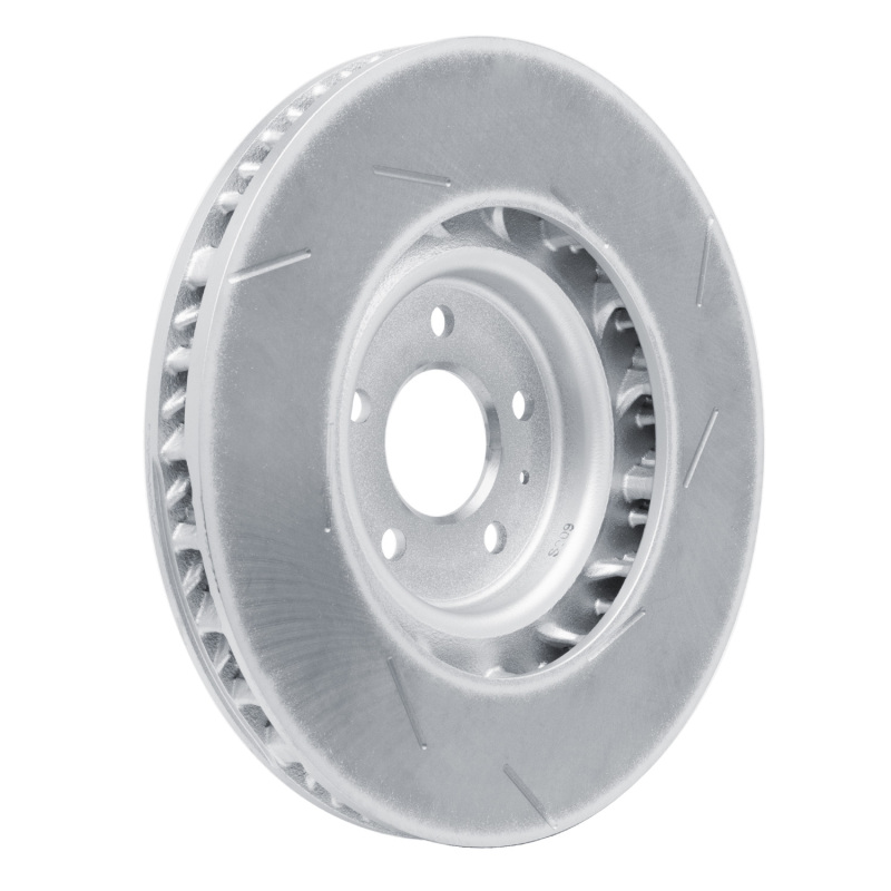 Picture of DFC 15-23 Porsche Macan Left Front GeoSPEC Coated Rotor - Slotted