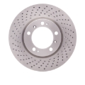 Picture of DFC 98-12 Porsche 911 Left Front Drilled Brake Rotor