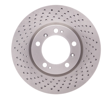 Picture of DFC 98-12 Porsche 911 Left Front Drilled Brake Rotor