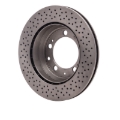 Picture of DFC 94-98 Porsche 911 Rear Drilled Brake Rotor