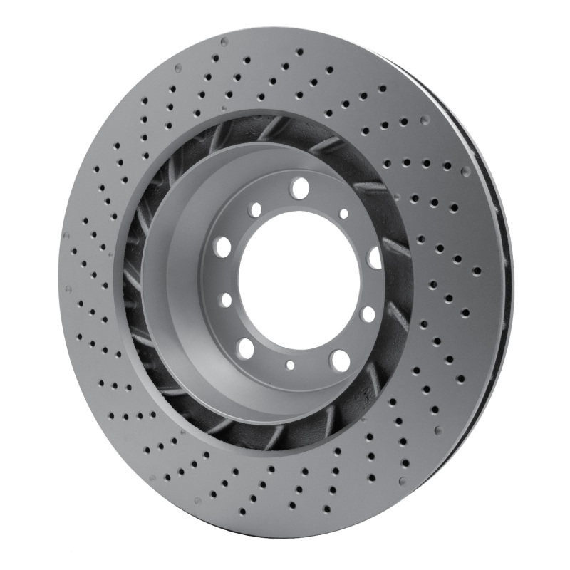 Picture of DFC 16-23 Porsche 718 Cayman Right Rear Drilled GeoSPEC Coated Rotor