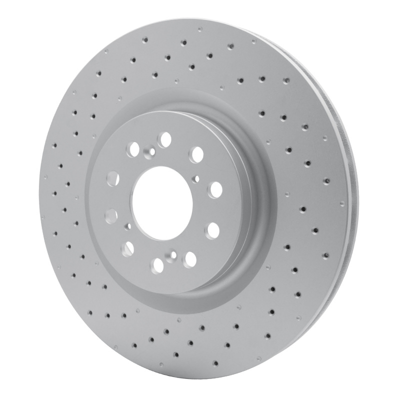 Picture of DFC 17-25 Honda Civic Hatchback Front Drilled GeoSPEC Coated Rotor