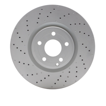 Picture of DFC 13-20 Mercedes-Benz SL450 Front Drilled GeoSPEC Coated Rotor