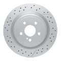 Picture of DFC 12-20 Mercedes-Benz SLC43 AMG Rear Drilled and Slotted Brake Rotor