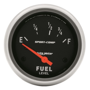 Picture of Autometer Sport-Comp 2 5/8in 73ohm-10ohm Fuel Level Gauge