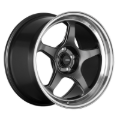 Picture of Konig Hyperspec 18x9 5x114.3 ET42 Anthracite Metallic Wheel w/ Mirror Machined Lip (Knurled Bead)