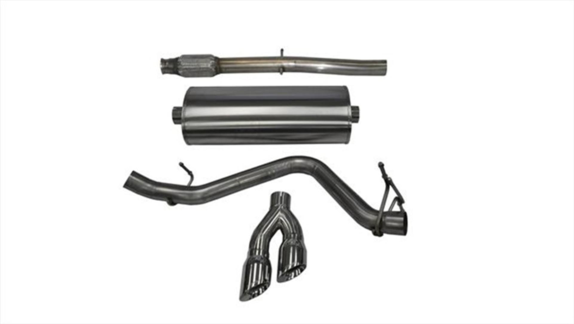 Picture of Corsa 2014-2019 Chevy Silverado 1500 5.3L V8 CC / SB 3in Single Side Exit Touring Cat-Back Exhaust