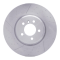 Picture of DFC 13-20 BMW 340i Front Brake Rotor - Dimpled and Slotted