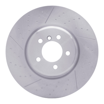 Picture of DFC 13-20 BMW 340i Front Brake Rotor - Dimpled and Slotted