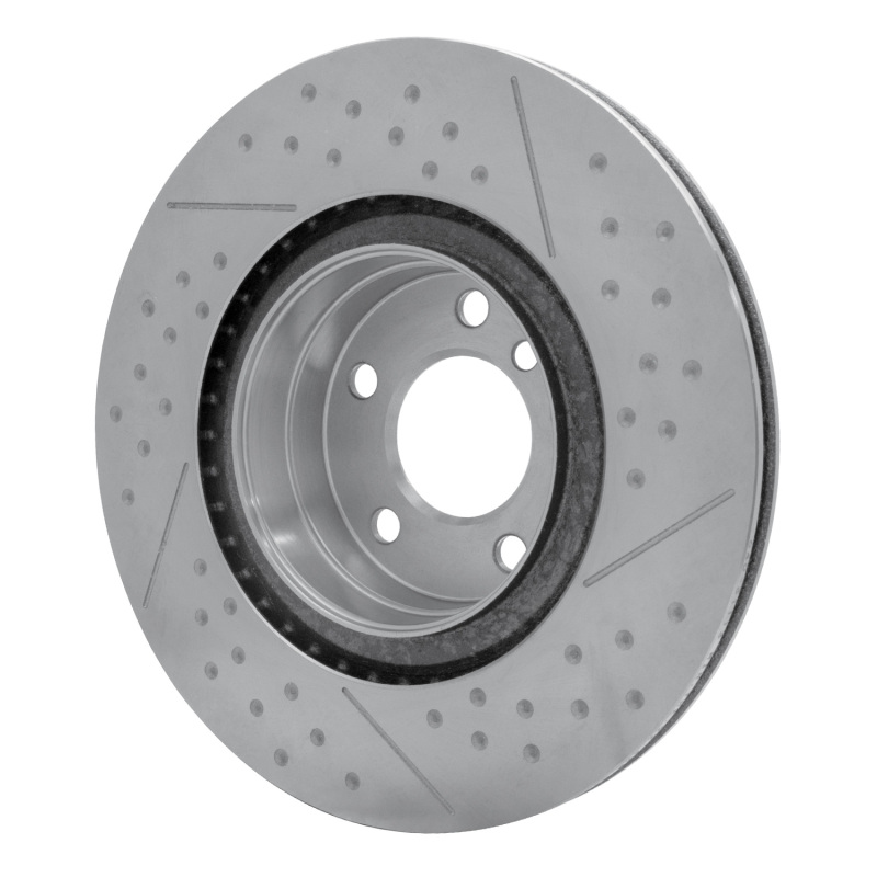 Picture of DFC 12-20 BMW M235I xDrive Rear Brake Rotor - Dimpled and Slotted