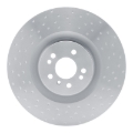 Picture of DFC 07-11 Mercedes-Benz ML63 AMG Front Brake Rotor - Dimpled