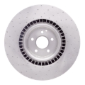 Picture of DFC 07-14 Mercedes-Benz S63 AMG Front Brake Rotor - Dimpled
