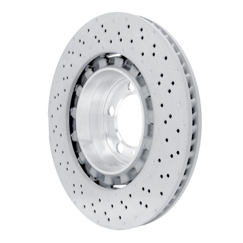 Picture of DFC 13-19 Porsche 911 Left Rear Drilled Hi-Carbon Alloy Geomet Coated Rotor