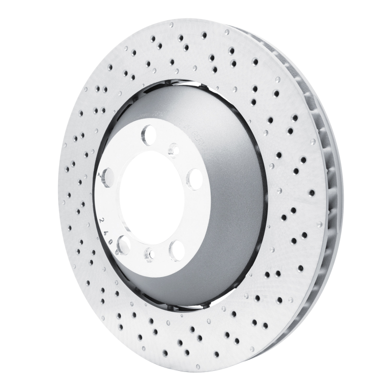 Picture of DFC 13-19 Porsche 911 Right Front Drilled Hi-Carbon Alloy Geomet Coated Rotor