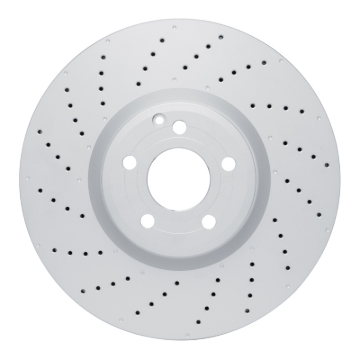 Picture of DFC 13-20 Mercedes-Benz SL550 Front Drilled Hi-Carbon Alloy Geomet Coated Rotor