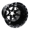 Picture of Race Star 72 ValStar 15x8 / 5x4.50BC / 5.5BS / 3.07in CB / Black w/Machined Accents Wheel