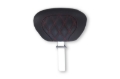 Picture of Mustang 08-25 Harley FL Touring Rd King Sp, Rd Glide Ltd, Dble Diamond Driver Backrest - Black/AB