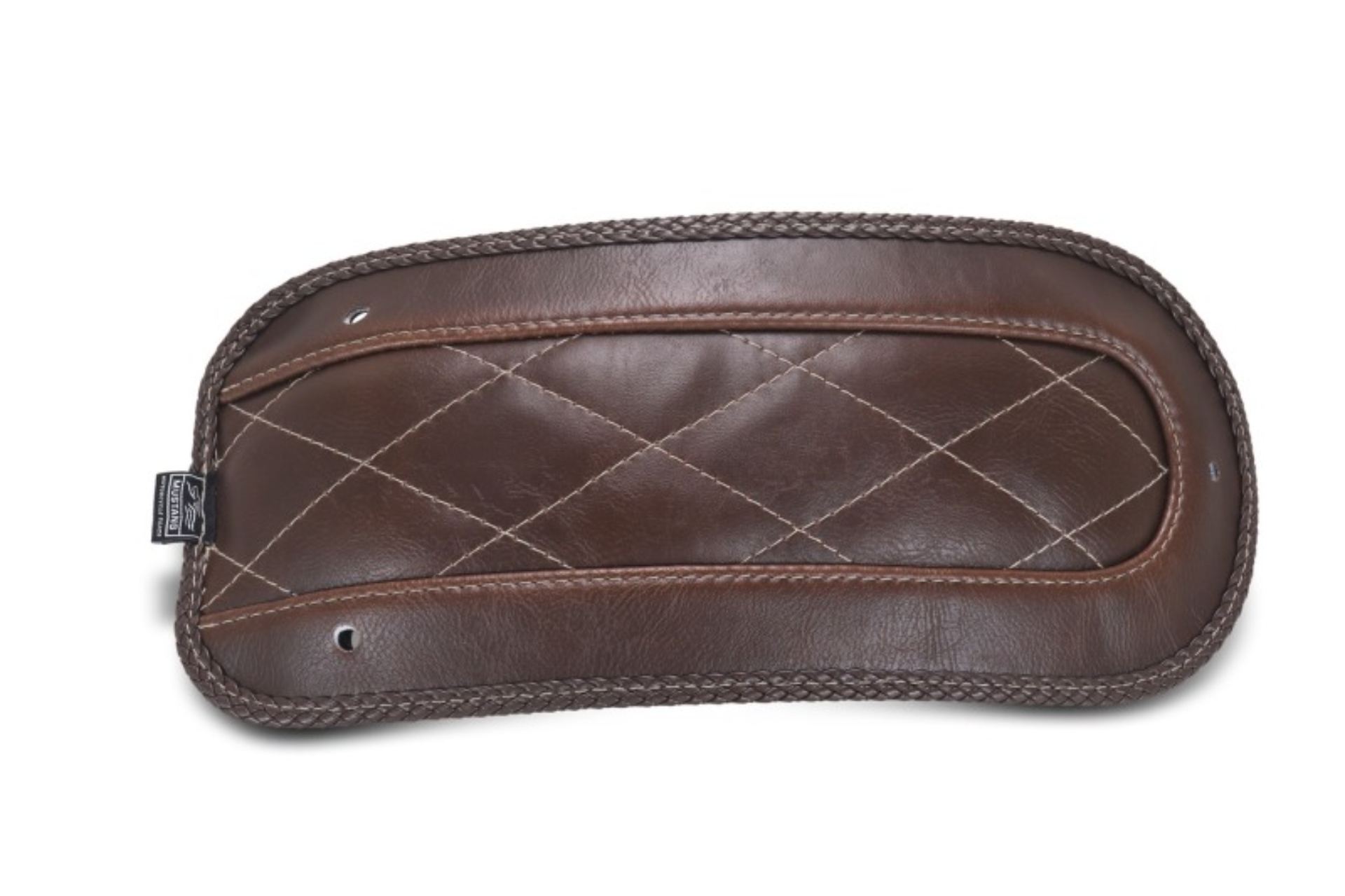 Picture of Mustang 97-25 Harley FL Touring Fender Bib - Distressed Brown/Toast