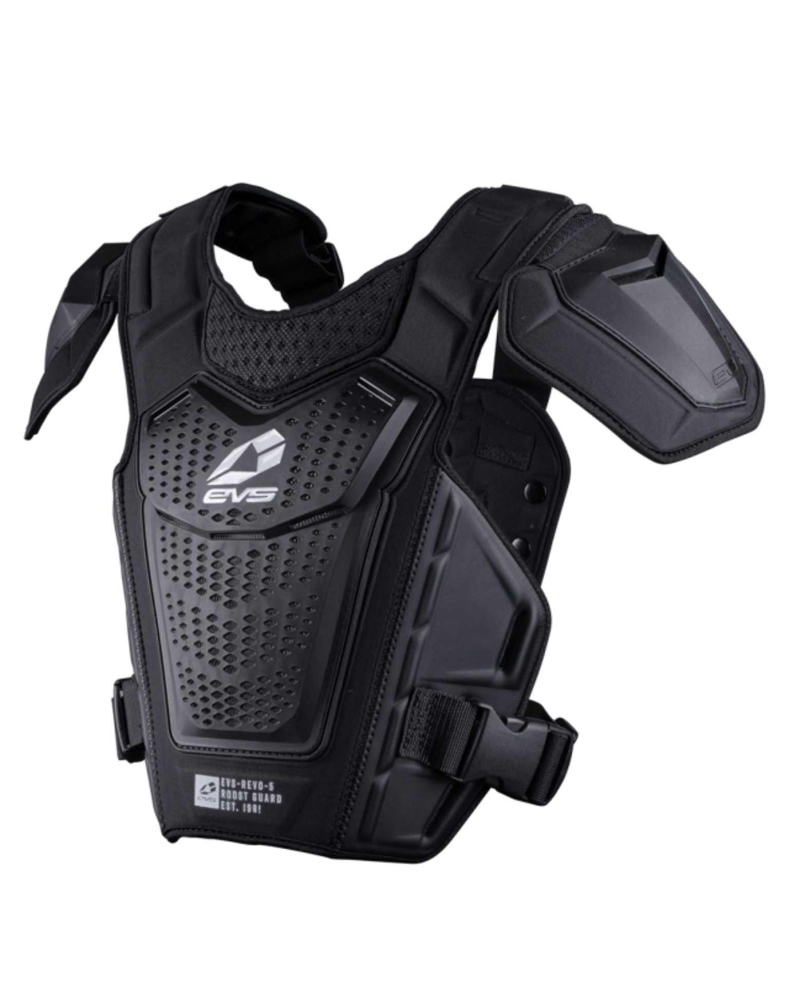 Picture of EVS Revo 5 Roost Deflector Black/White - Small/Medium