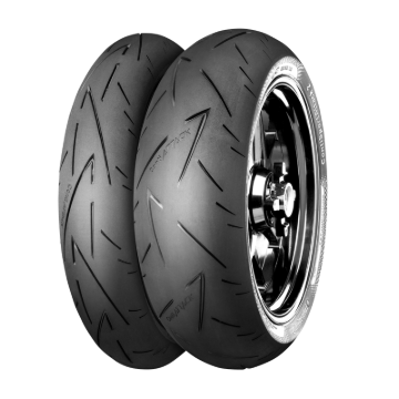 Picture of Continental  ContiSportAttack 2  -  120/70 ZR 17 M/C (58W) TL  Front
