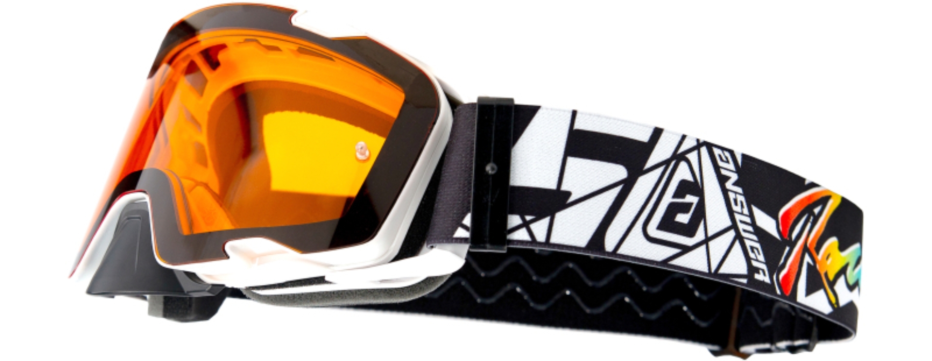 Picture of Answer ARC II Magnetic LE Goggles with replacement lens - White/Amber