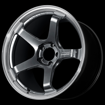 Picture of Advan GT Beyond 18X8.5 / +37 Offset / 5x114.3 BC / +37mm Bore / Machining and Hyper Platinum Black