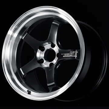 Picture of Advan GT Beyond-R 18X8.5 / +45 Off / 5x114.3 BC / 73mm Bore / Diamond Cut and Dark Platinum Black