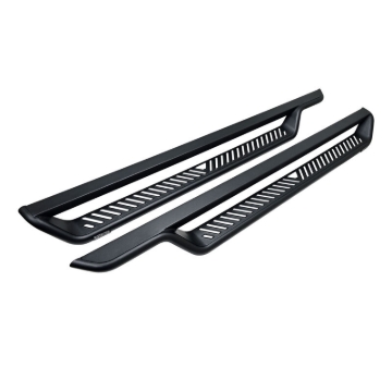Picture of Westin 18-26 Jeep Wrangler 4dr Outlaw Drop Running Boards - Tex. Blk